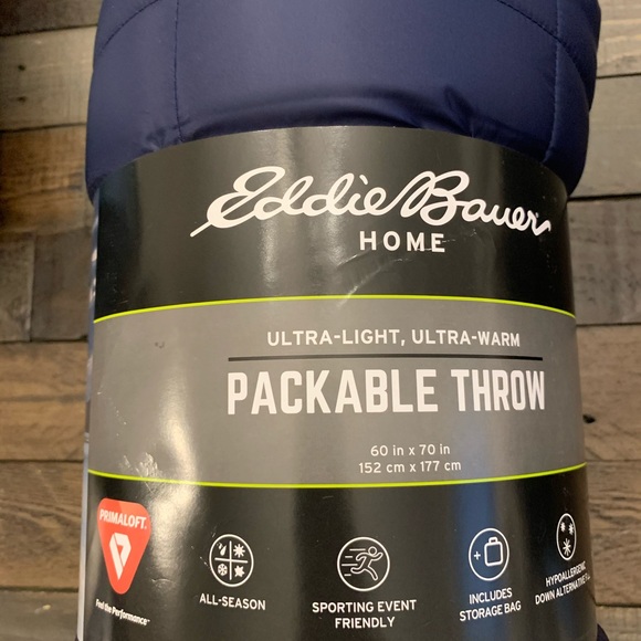Eddie Bauer Bedding New Eddie Bauer Packable Down Alternative Throw